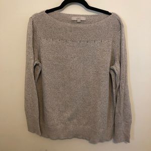 Loft tan sweater size large